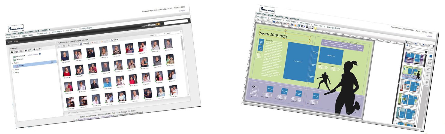 Online Yearbook Design Program